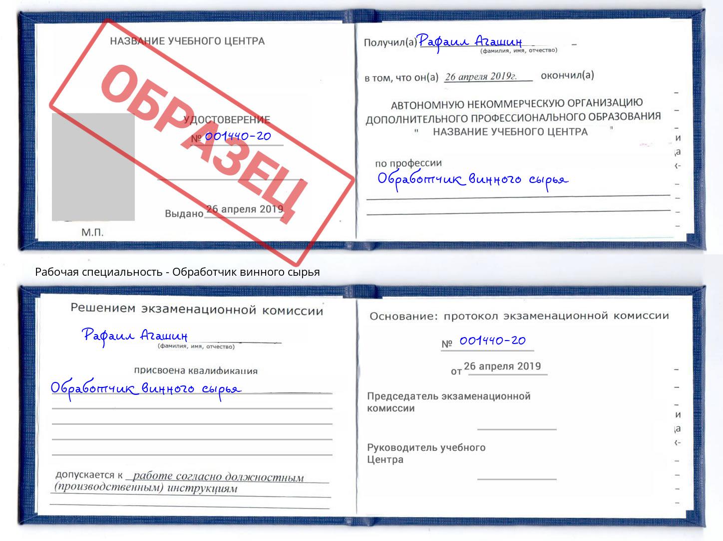 Обработчик винного сырья Кольчугино
